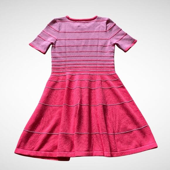 Milly Minis Striped Knit A-Line Sweater Dress Kids Sz 12 - Picture 10 of 10